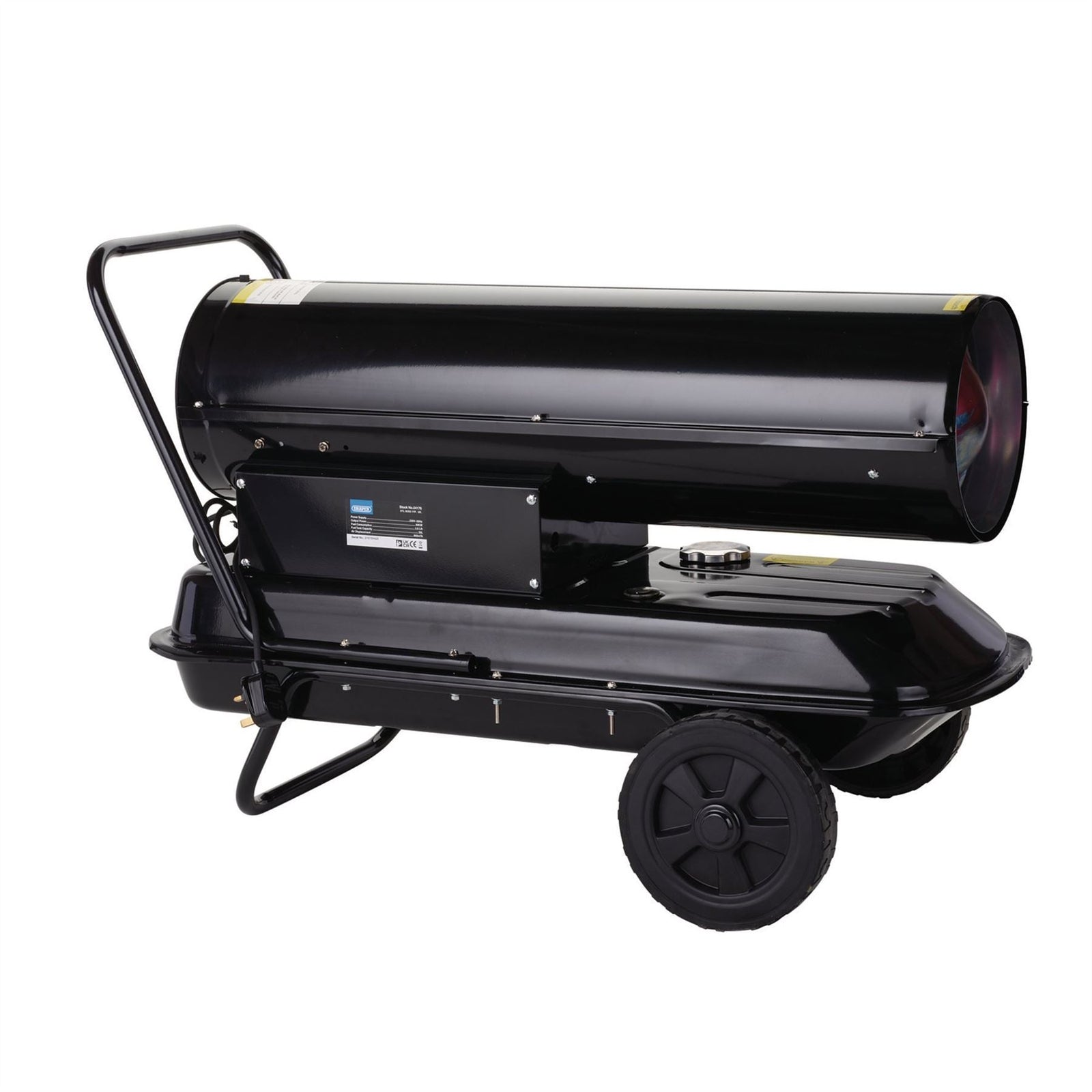 Draper 230V Diesel and Kerosene Space Heater, 68,250 BTU/20kW 04175