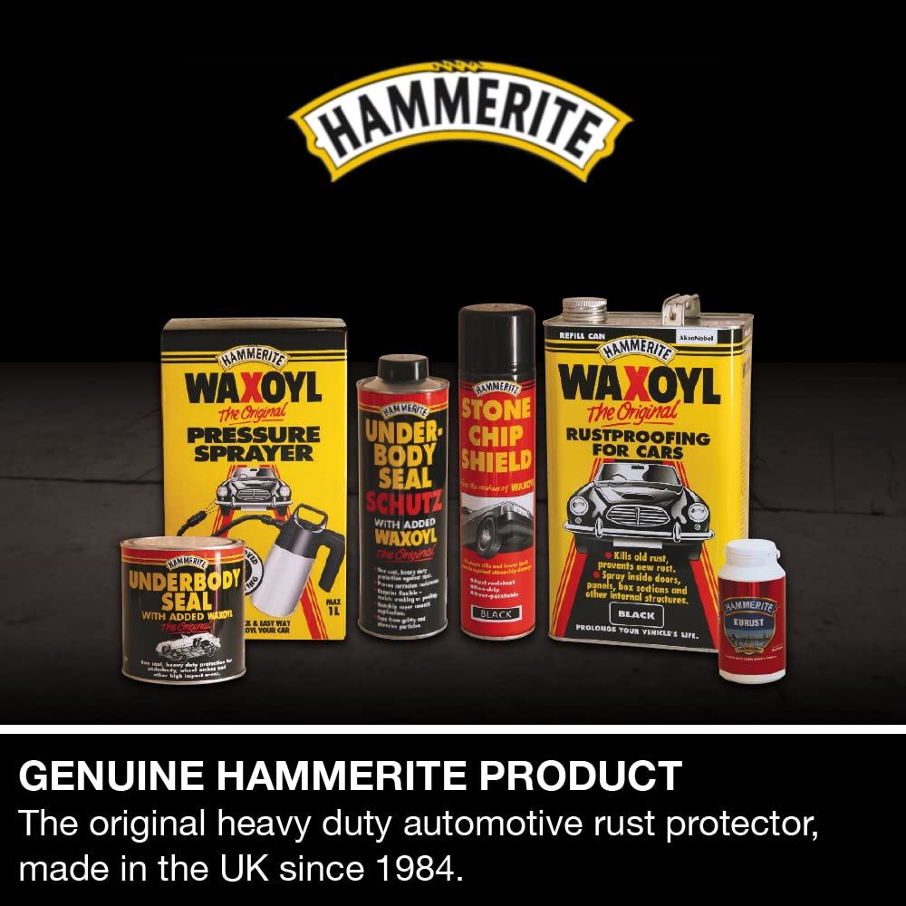 Hammerite Stonechip Shield - Grey - 600ml