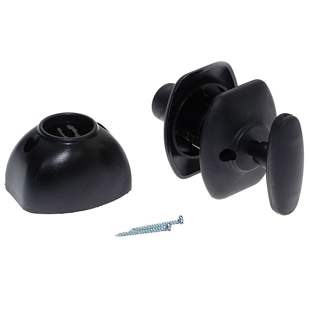 Quick Release Door Catch Black for Caravan/Motorhomes