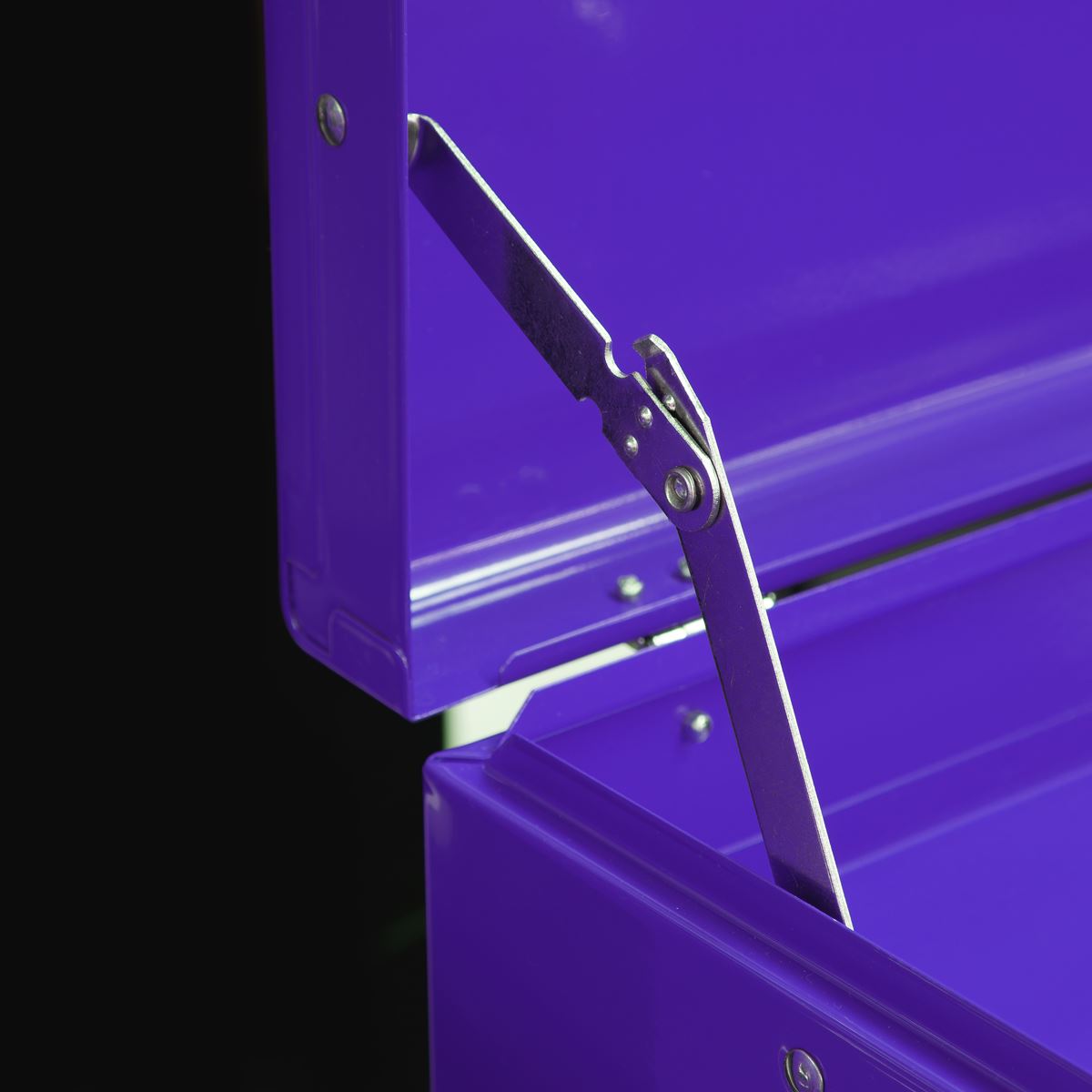 Sealey Topchest Mid-Box & Rollcab 9 Drawer Stack Purple AP2200BBCPSTACK
