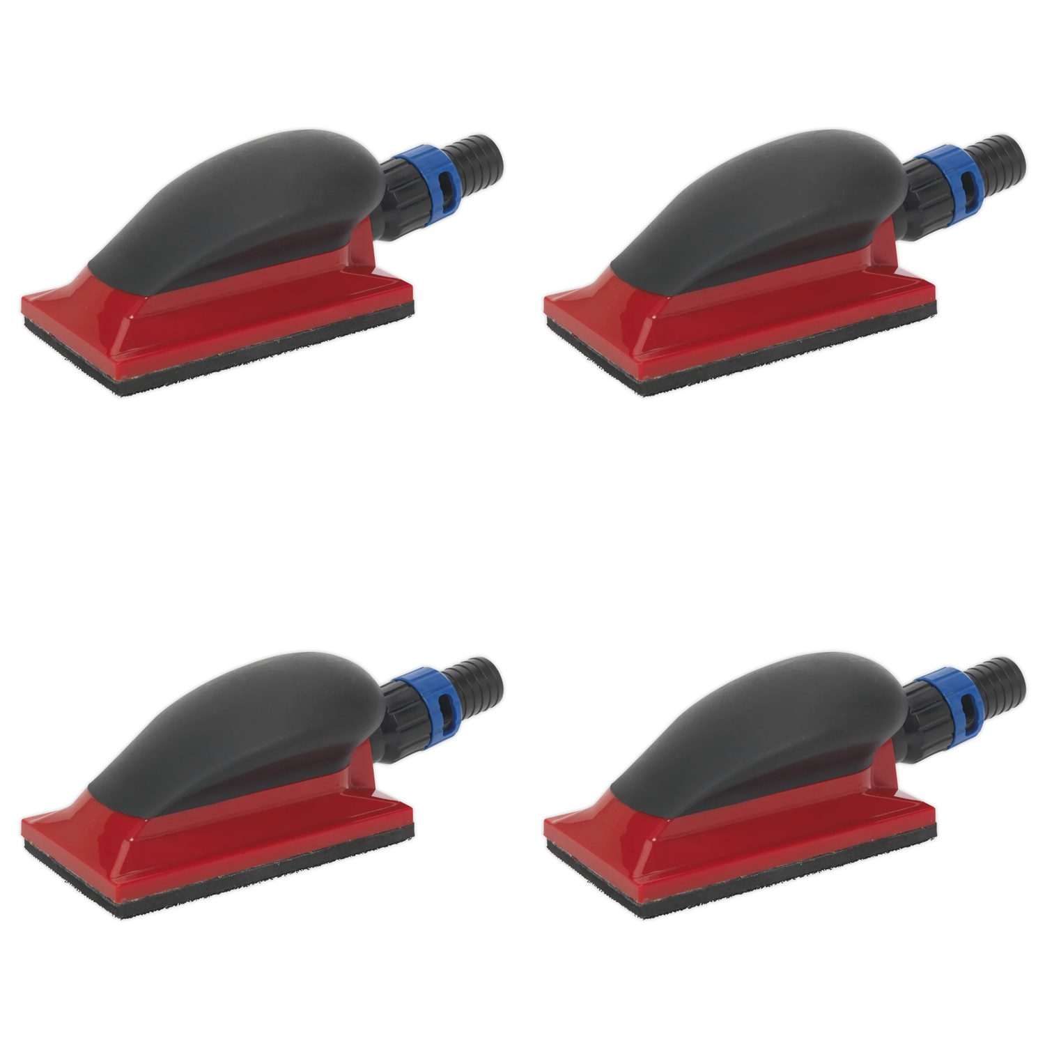 Sealey Dust-Free Sanding Block 70 x 120mm Hook-and-Loop