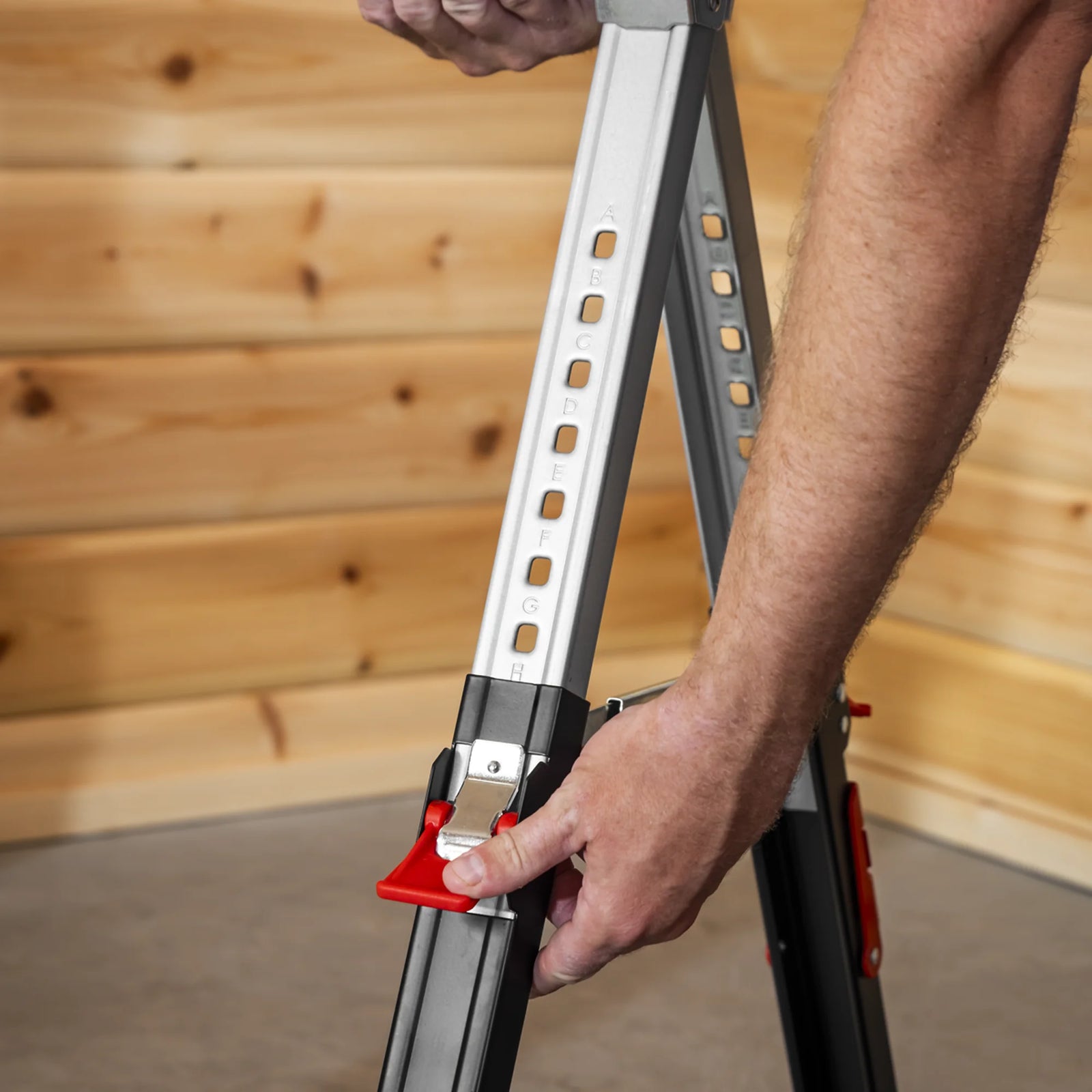 Sealey Adjustable Sawhorse Set 2 Piece 590kg Capacity