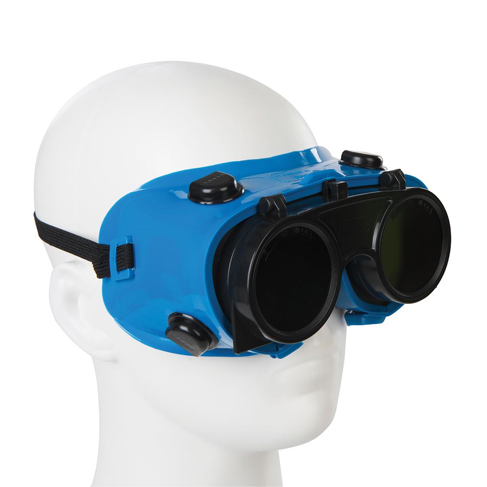 Silverline Welding Goggles Clear / No. 5 Green