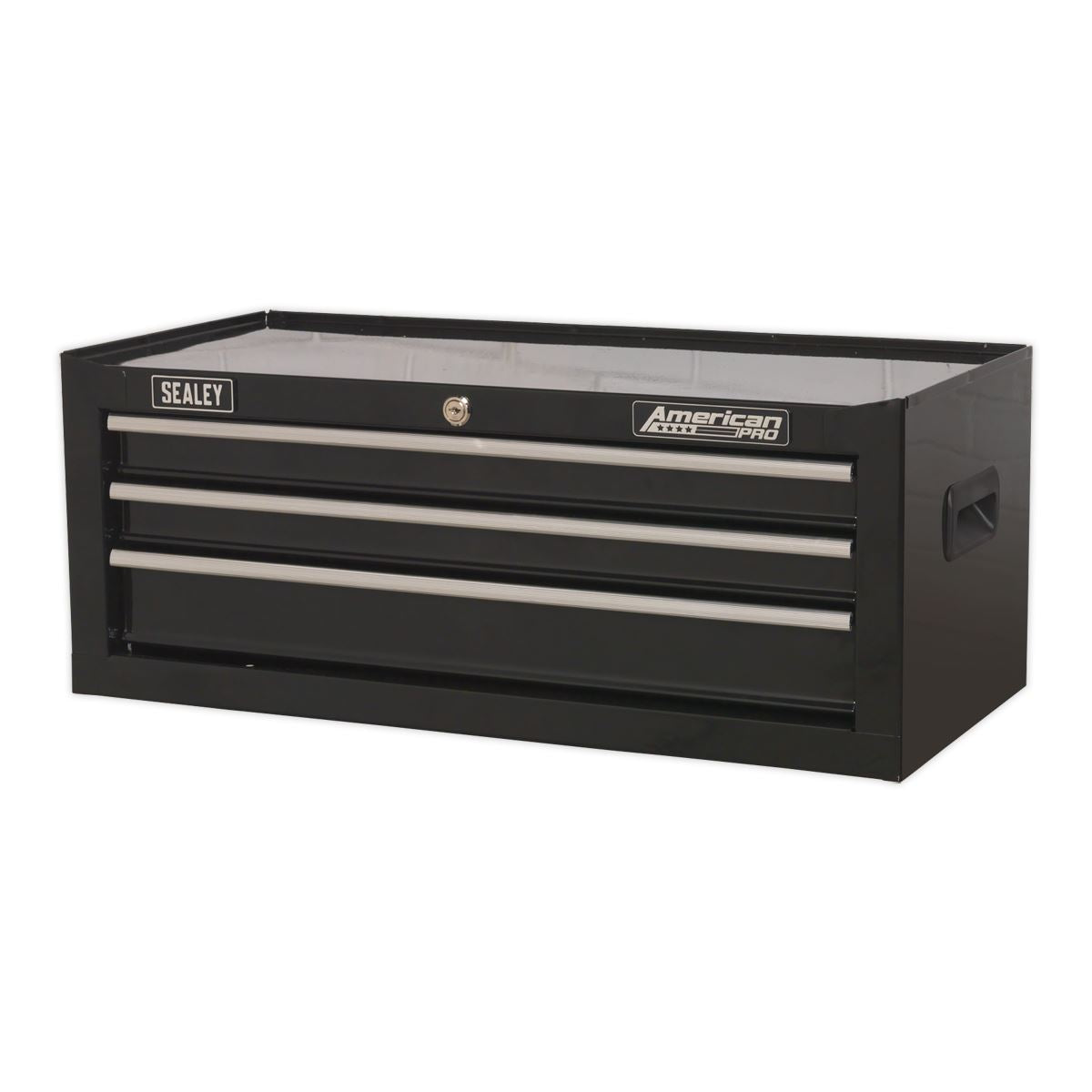 Sealey Mid-Box 3 Drawer with Ball-Bearing Slides Black AP223B