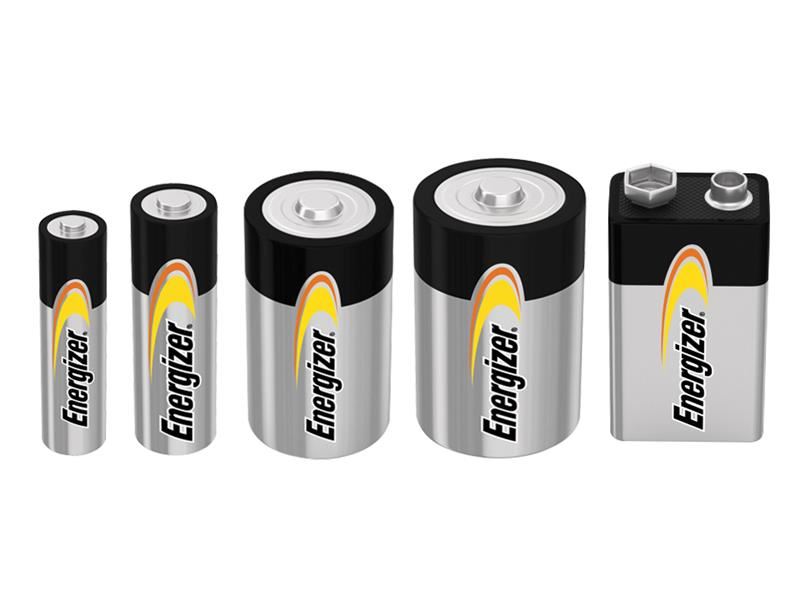 Energizer 9V Industrial Batteries (Pack 12)