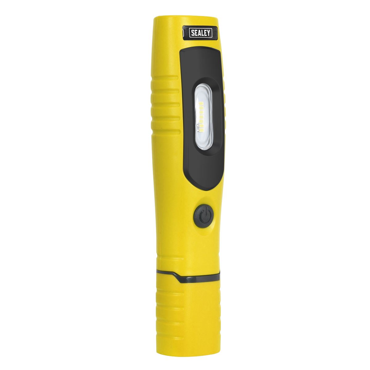 Sealey Yellow Rechargeable 360° Inspection Lamp 7 SMD+3W LED Lithium-ion