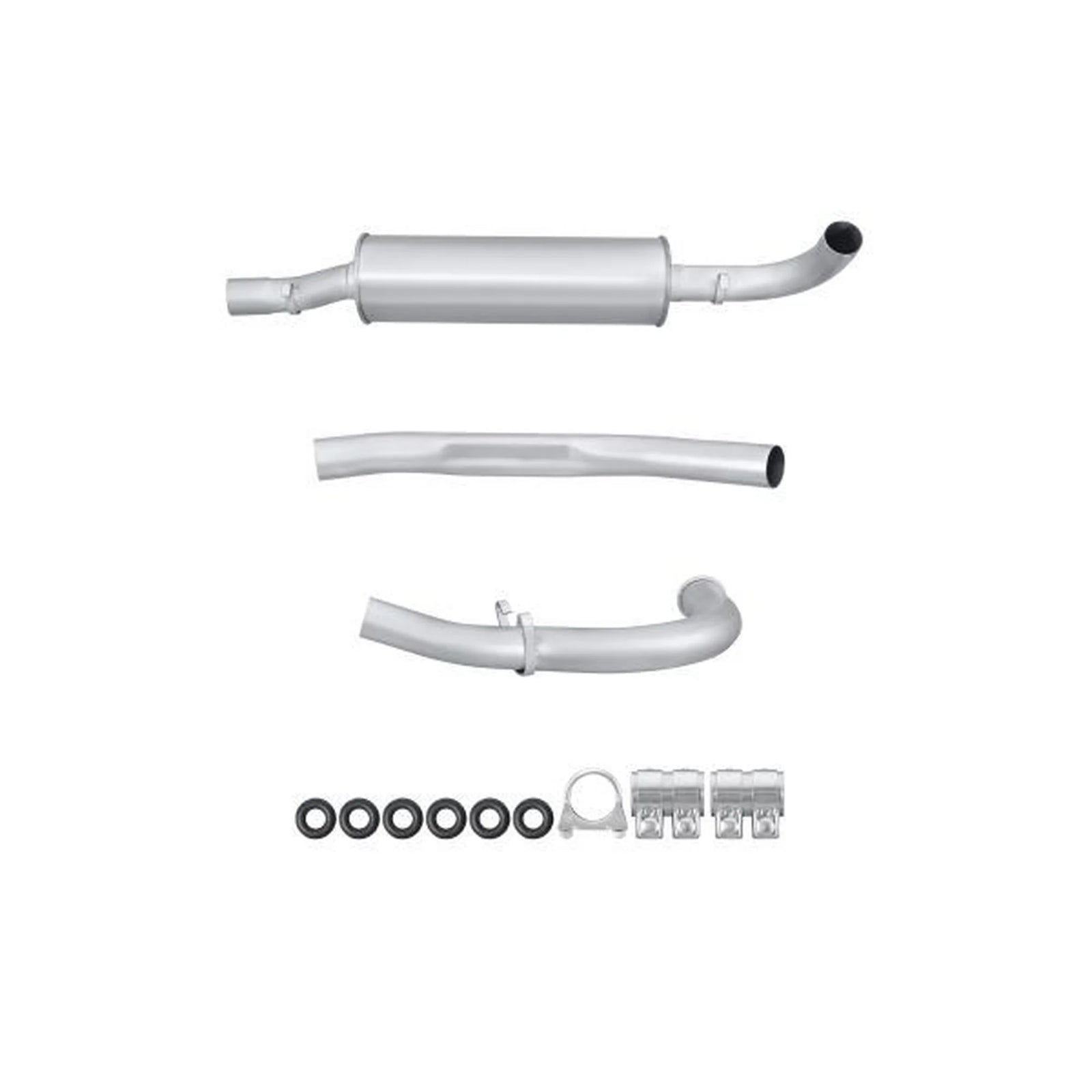 Hella End Silencer Rear 8LD 366 027-241