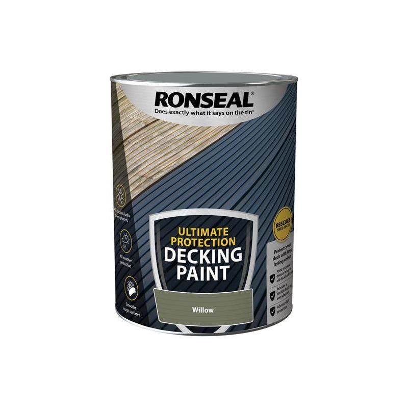 Ronseal Ultimate Protection Decking Paint Willow 5 litre