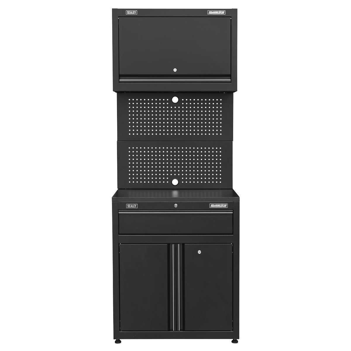 Sealey Rapid-Fit 1 Drawer Cabinet & Wall Cupboard APMS2HFPD