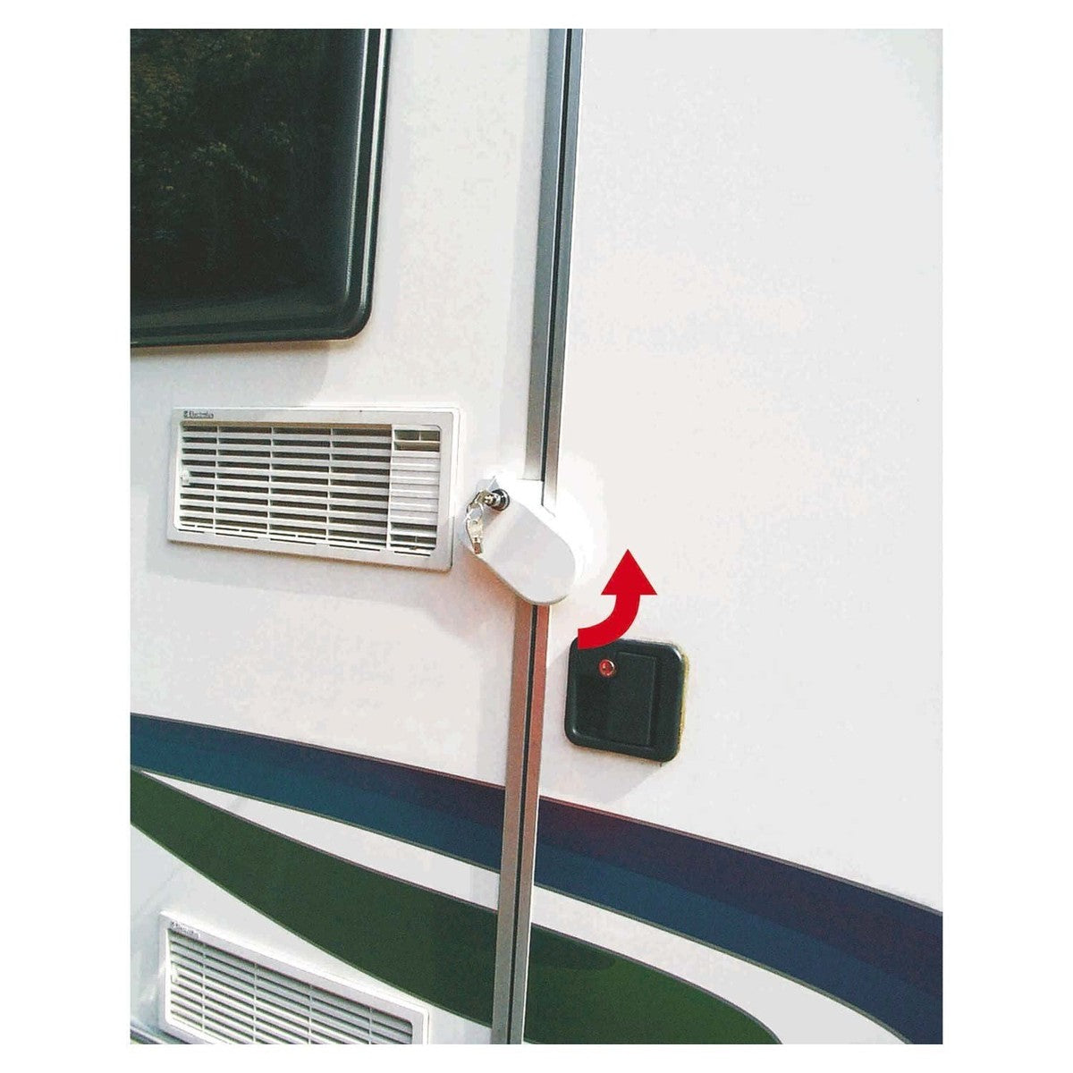 Fiamma Safe Door 3 White New 08021-02-