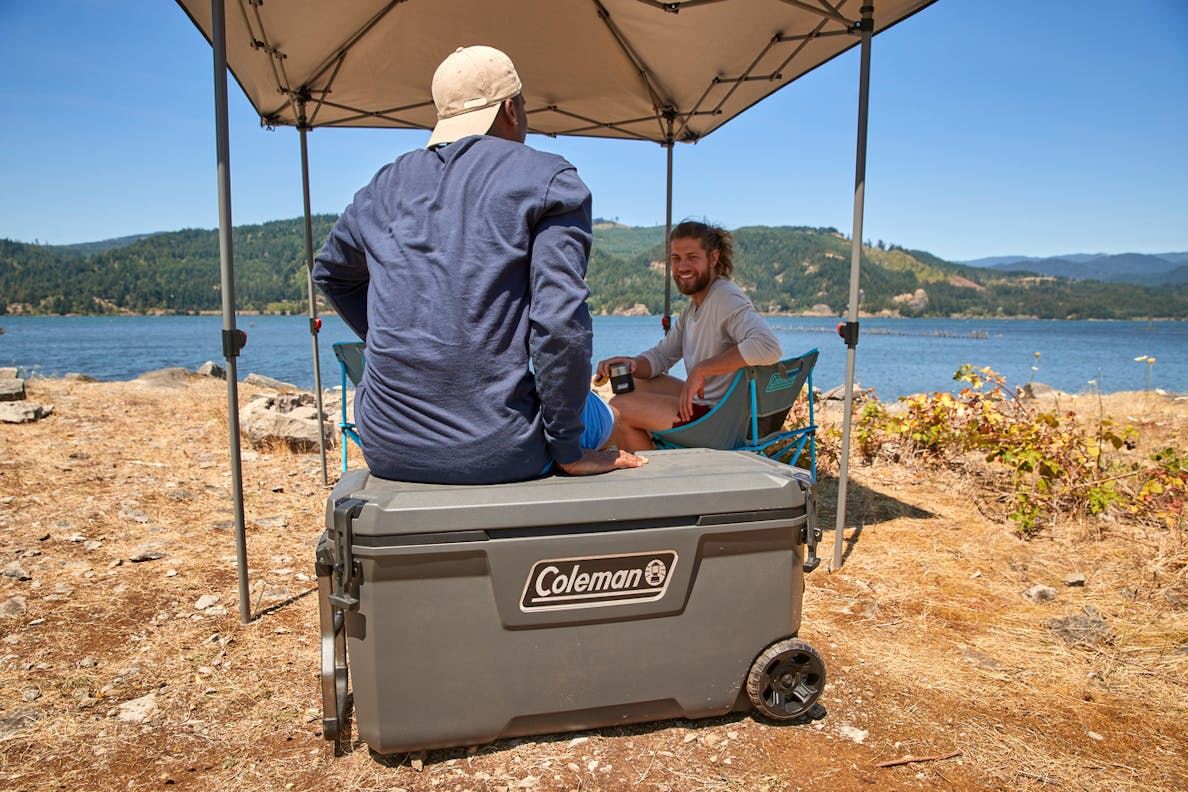 Coleman 100QT Convoy Wheeled Cooler Box