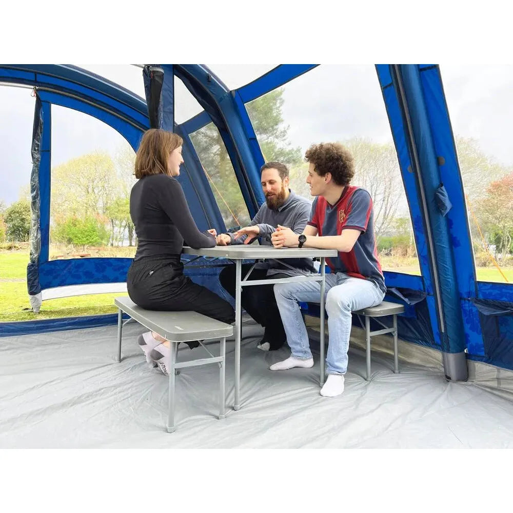 Vango Orchard Camping Dining Bench Set Std Grey