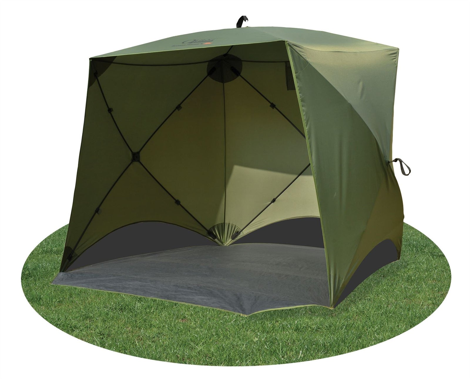 Quest Screen House 4 Mini pop up Gazebo Green
