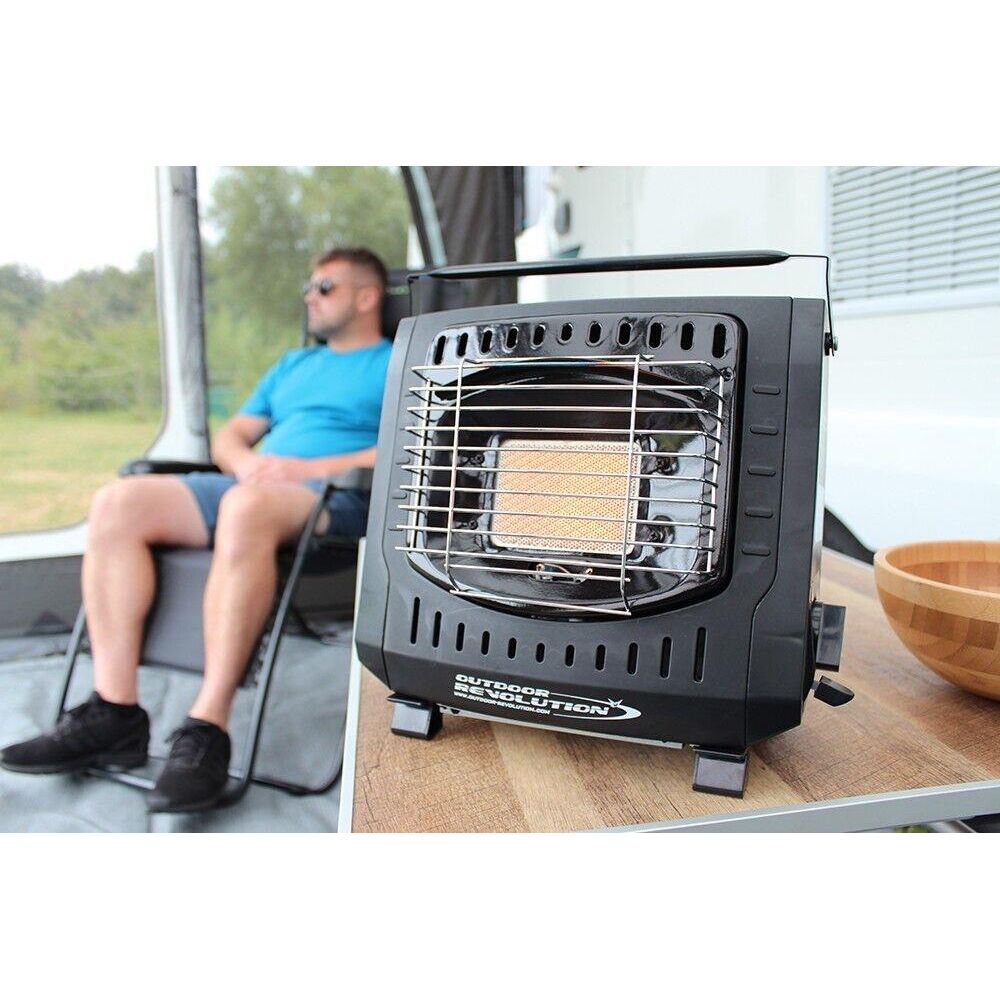 Outdoor Revolution Portable Gas Heater 1200W Camping Heater