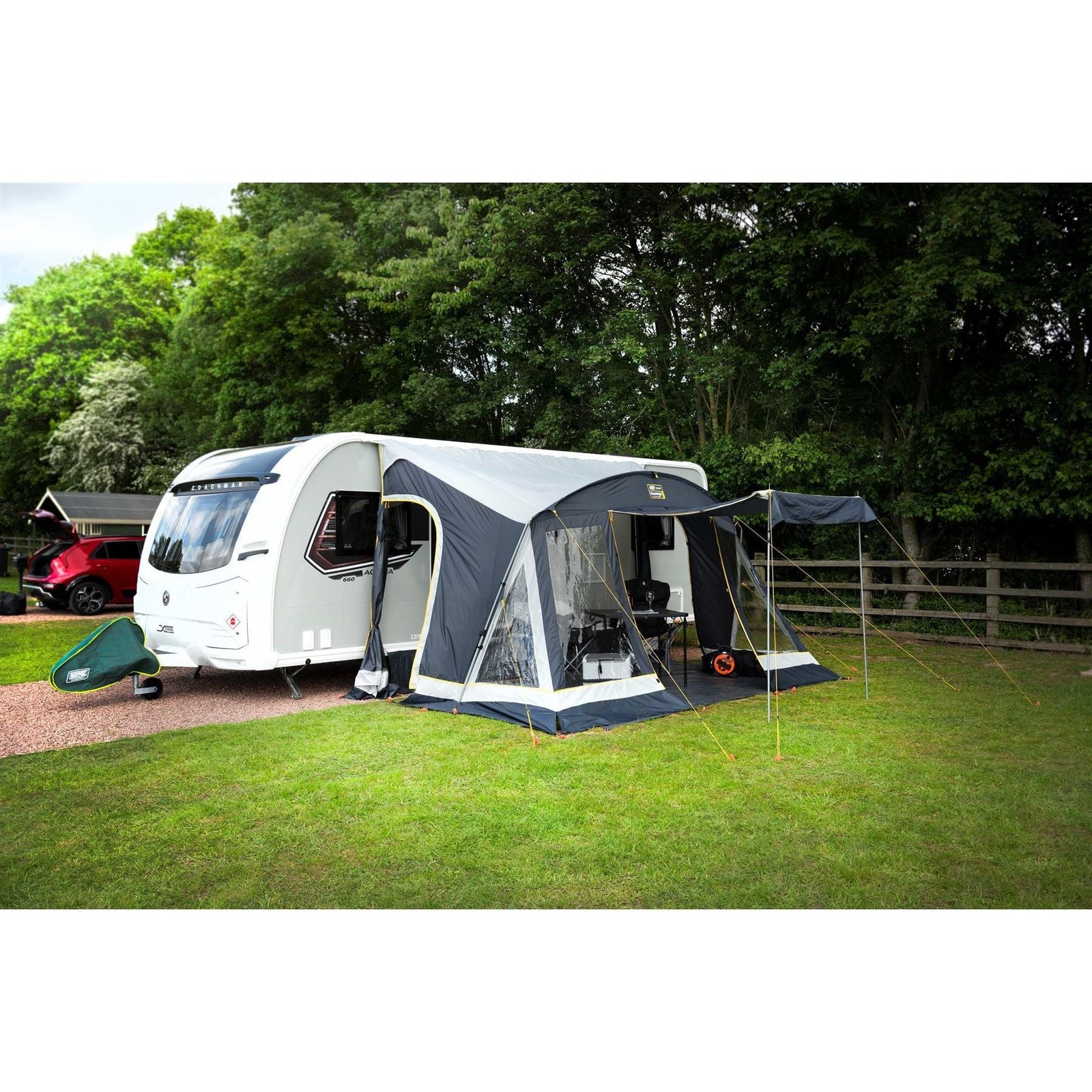 Maypole Caravan Motorhome Stoneleigh POLED 390cm Porch Awning - MP9554