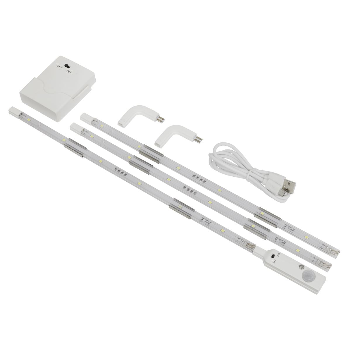 Sealey LED Strip Lighting 3pc