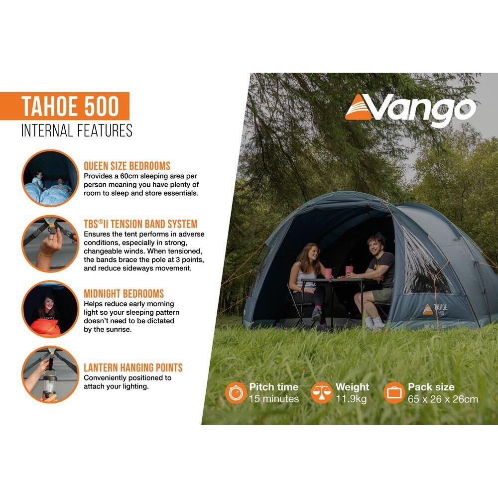 Vango Tahoe 500 Tent Deep Blue
