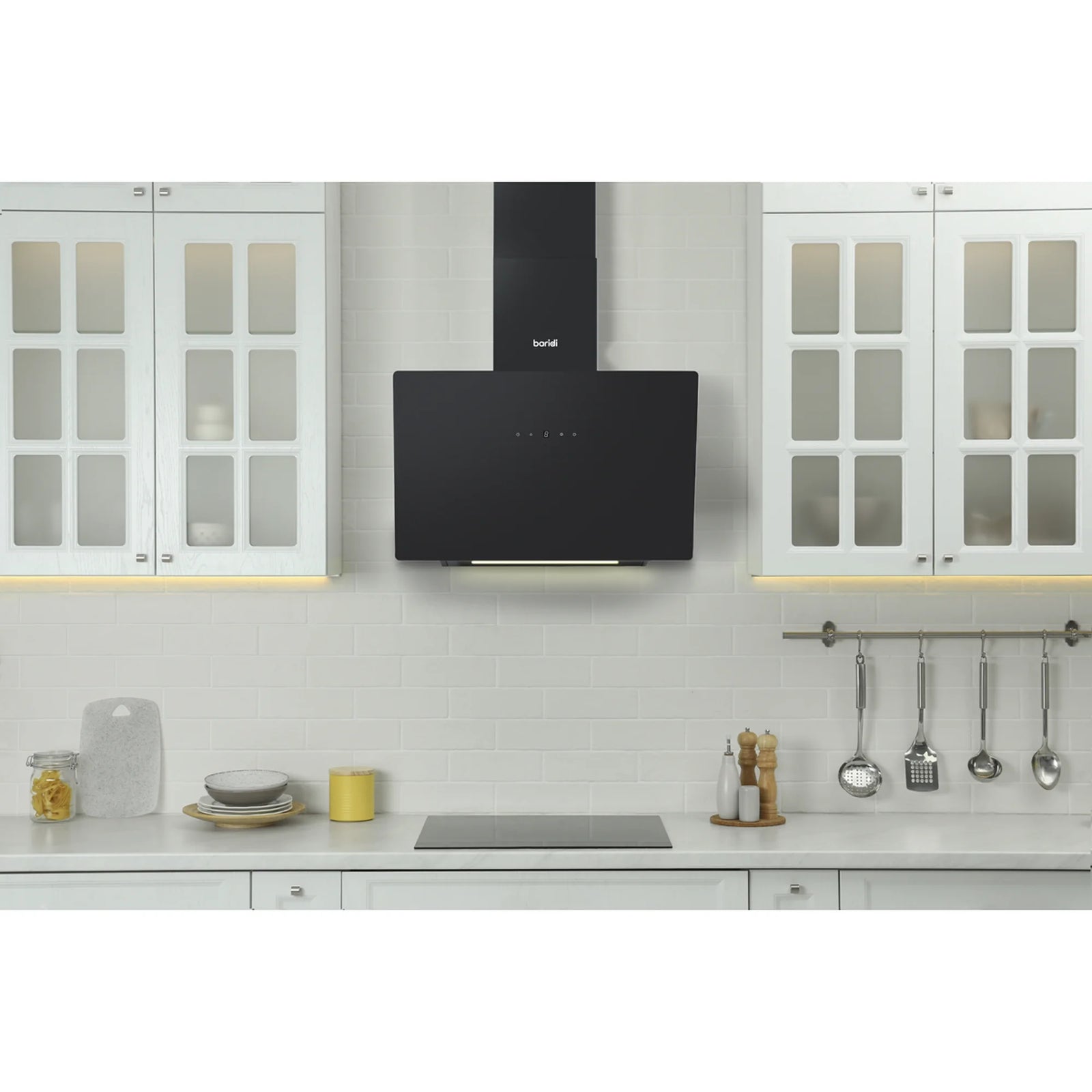 Baridi DH105 60cm Wall Mounted Cooker Hood with Touch Controls