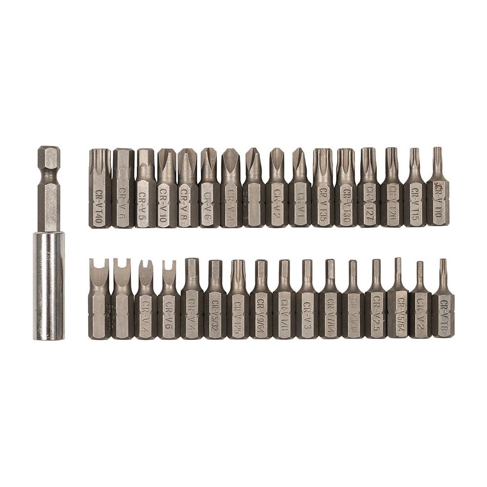 Silverline Security Bit Set 33pce 25mm
