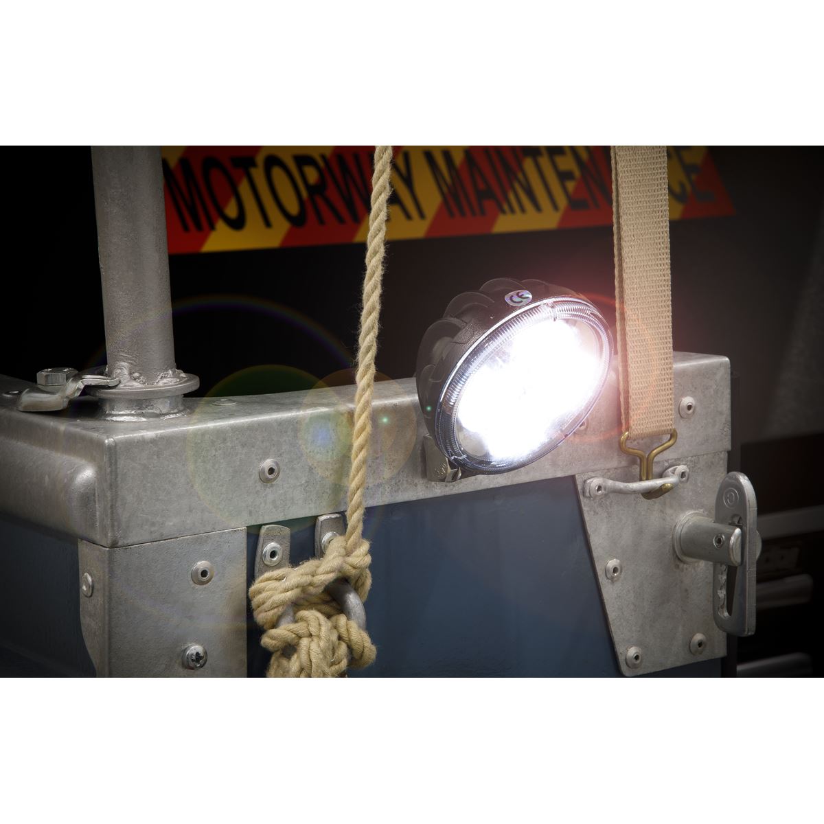 Sealey Round Worklight with Mounting Bracket 12W LED LED1R