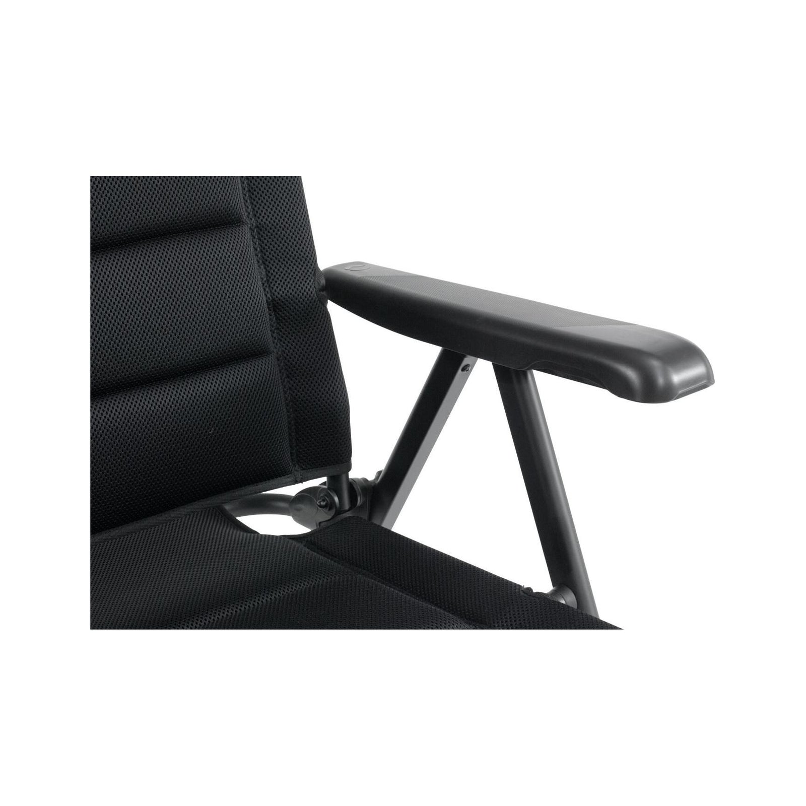 Outwell Kenai Adjustable Folding Camping Caravan Motorhome Chair Black