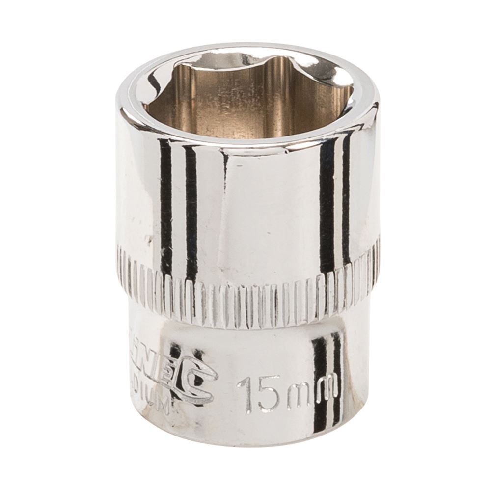 Silverline Socket 3/8" Drive 6pt Metric 15mm