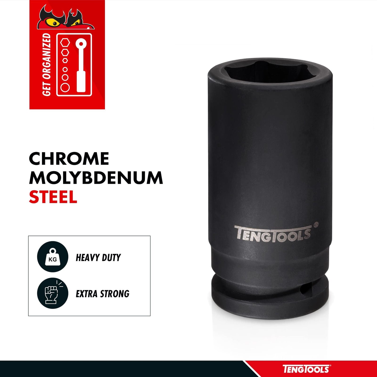 Teng Tools 3/4" Deep Impact Socket DIN AF 15/16"