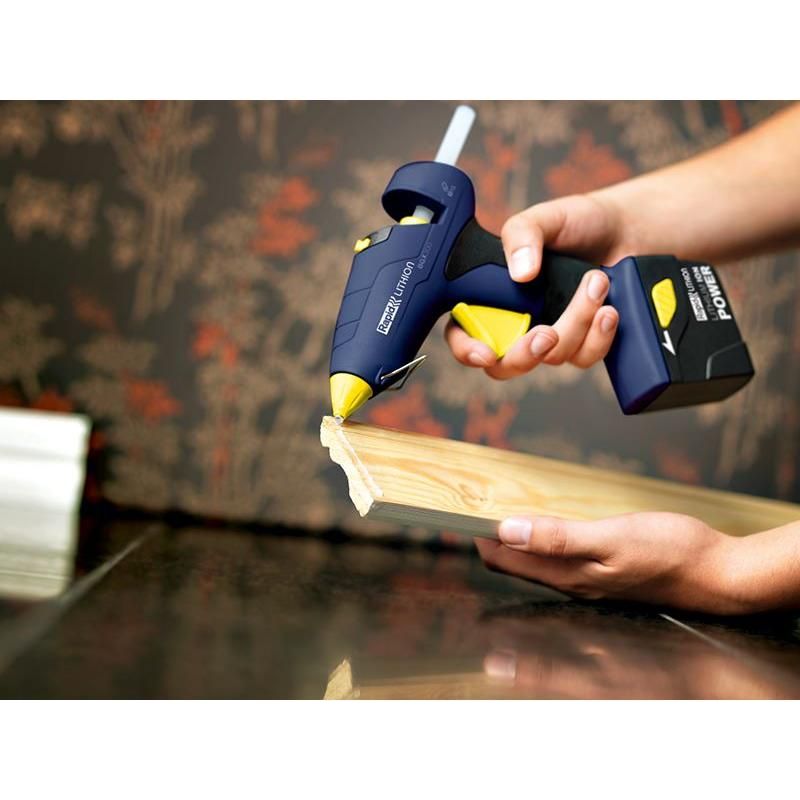Rapid BGX300 Cordless Pro Glue Gun Kit 7.2V 1 x 2.6Ah Li-Ion