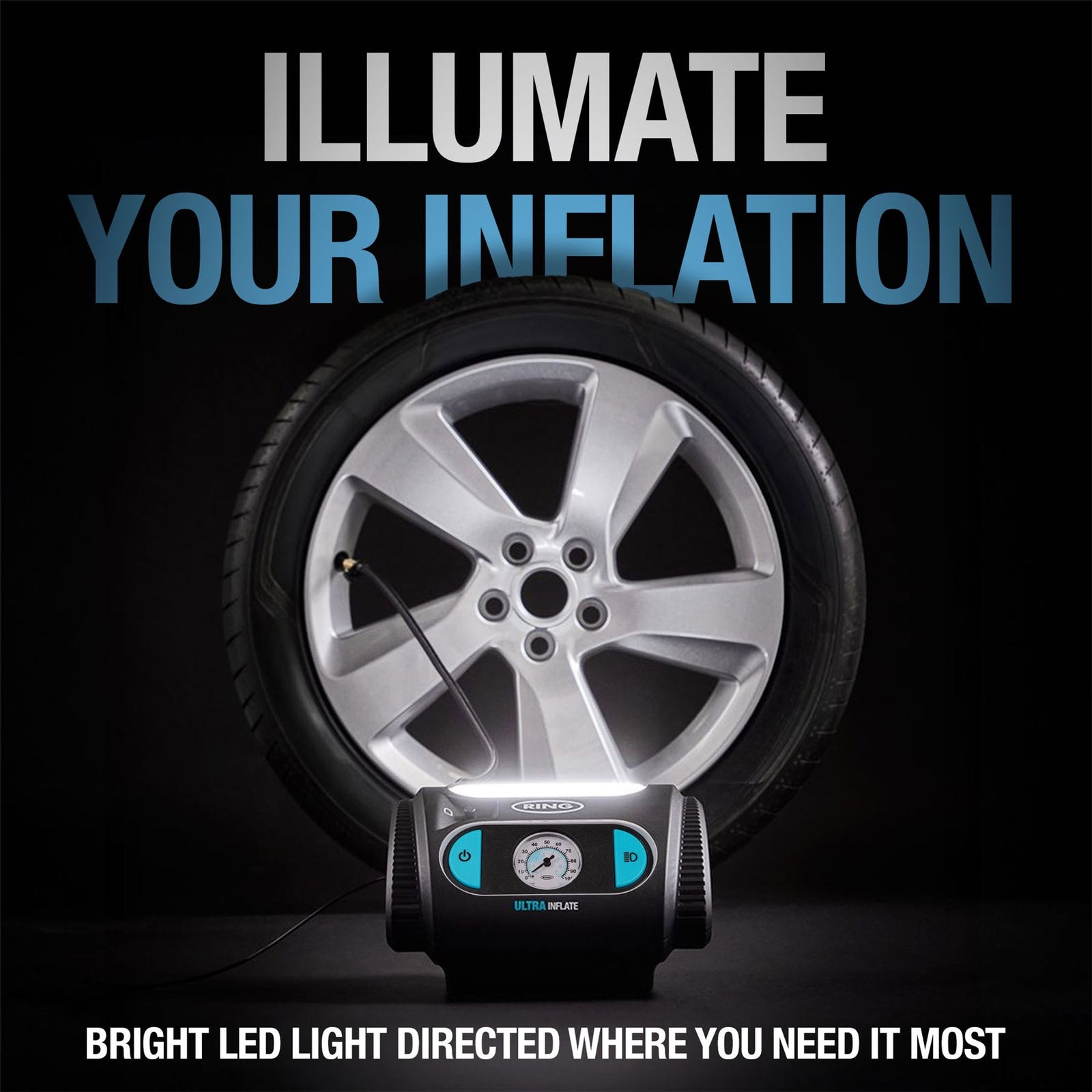 Ring RTI110T ULTRAINFLATE 10T Analogue Tyre Inflator