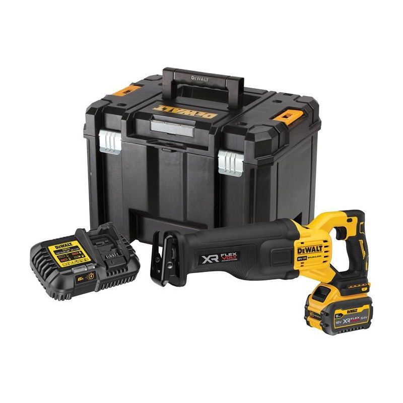 Dewalt Power Tools DCS386T1 XR Advantage Reciprocating Saw 18V 1 x FlexVolt 6.0Ah Li-ion