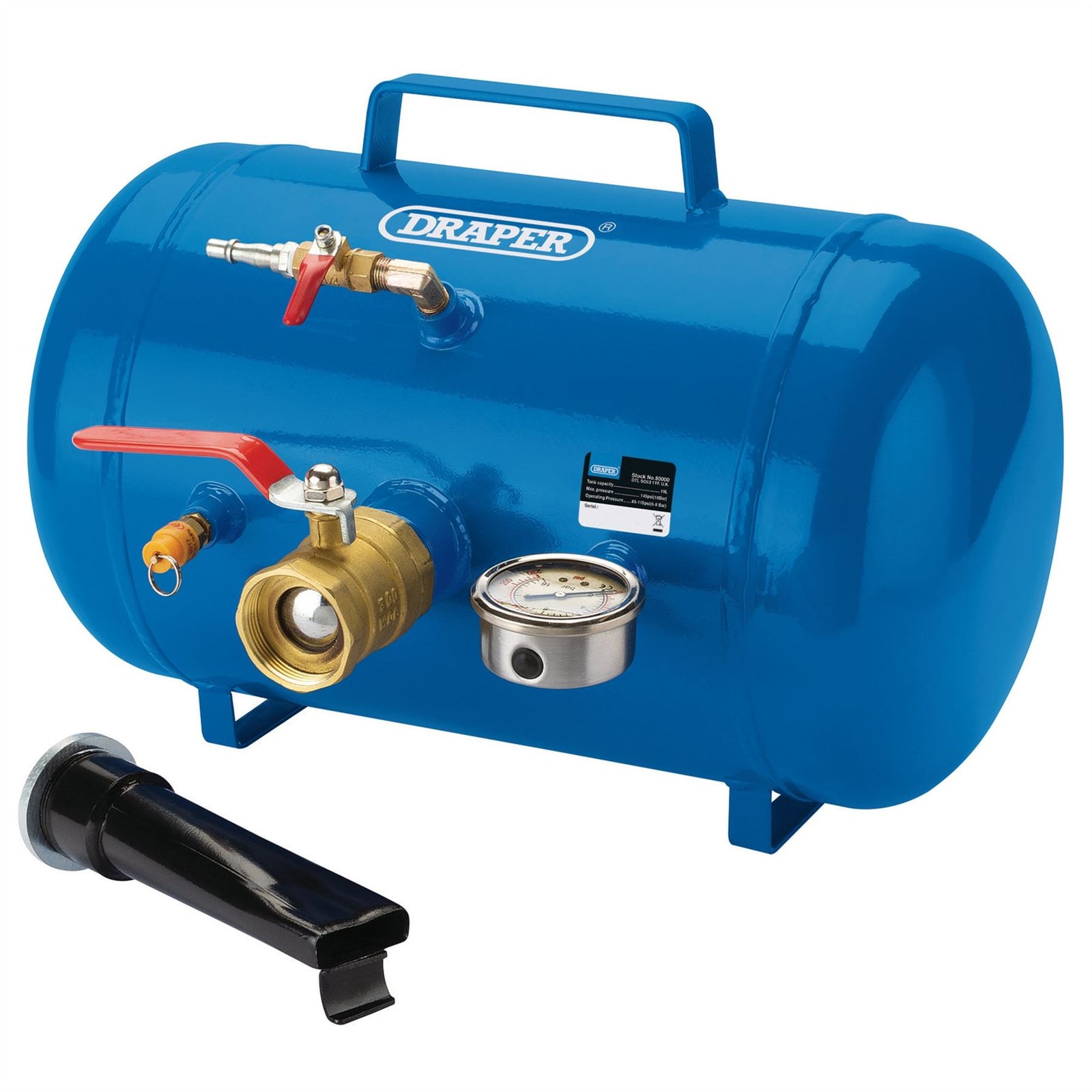 Draper Tyre Bead Seater, 19L 80000