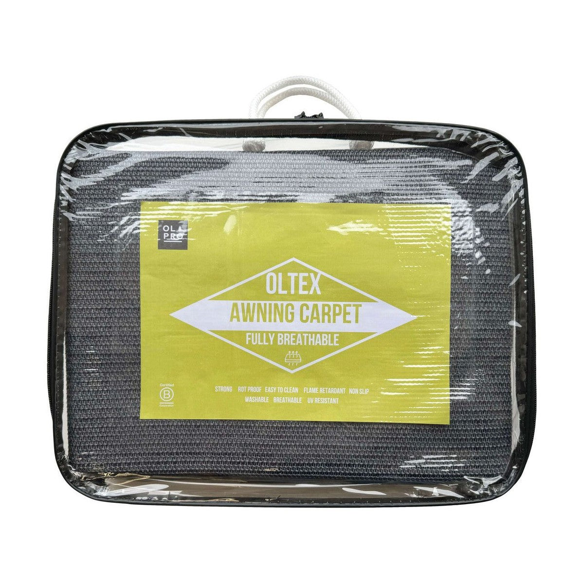 Olpro OLTex Breathable Awning Carpet Blue/ Grey 2.5 x 5.5m