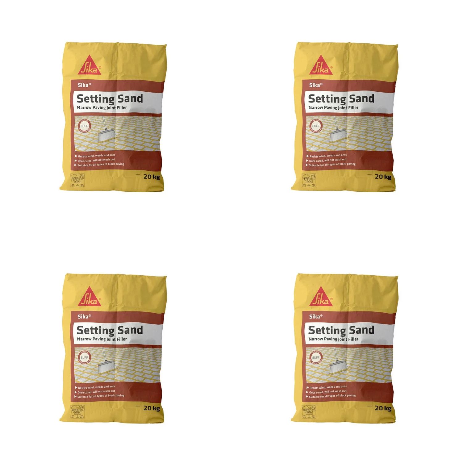 Everbuild Sika Sika Setting Sand Buff 20kg - 442722