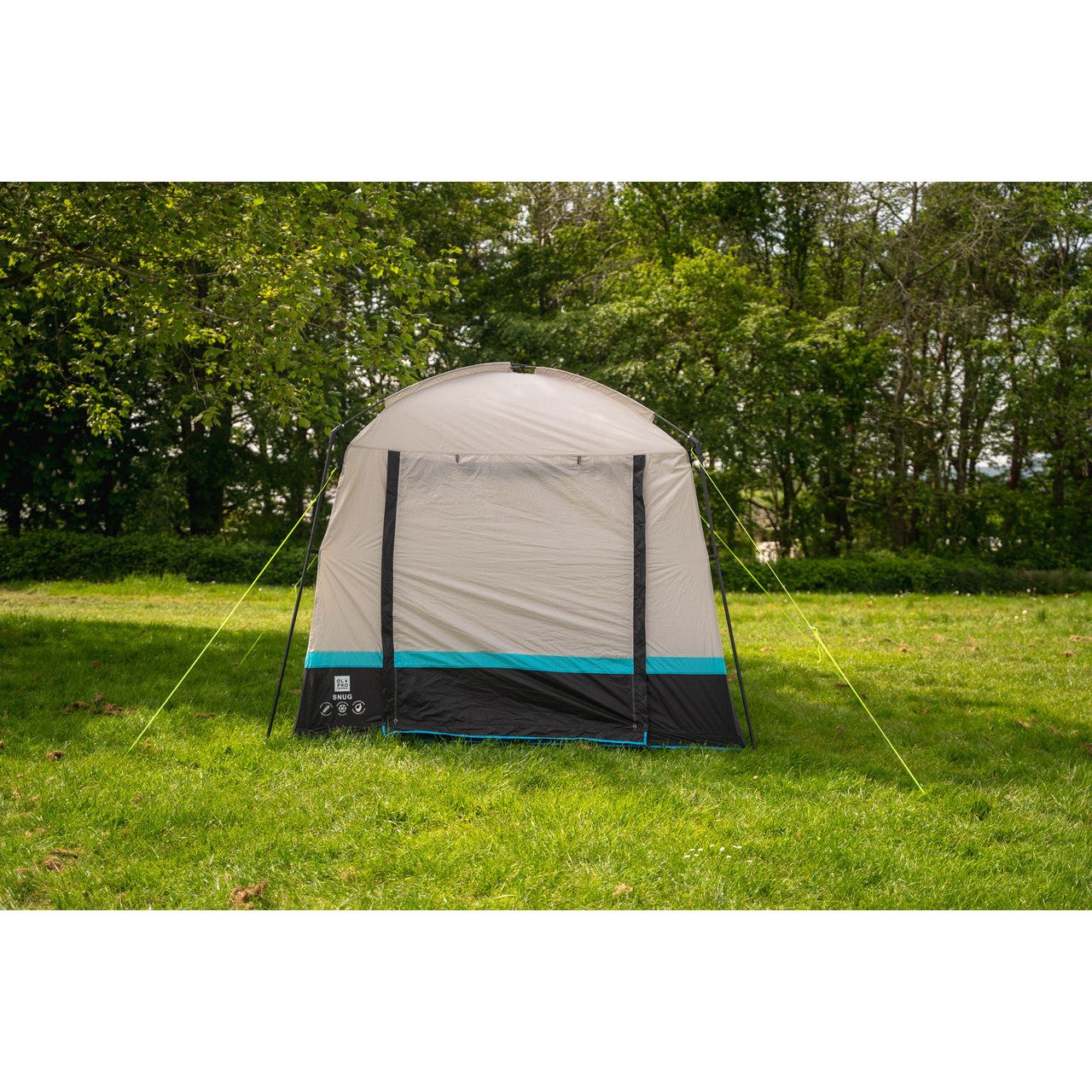 Olpro Snug Poled Tailgate Awning (steel Legs Fibreglass Roof )