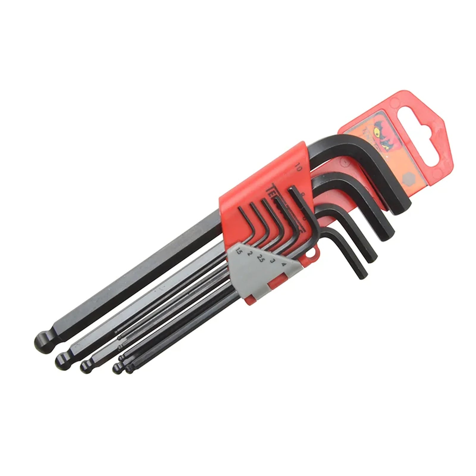 Teng Metric Ball Point Hexagon Key Set, 9 Piece - 1479MM