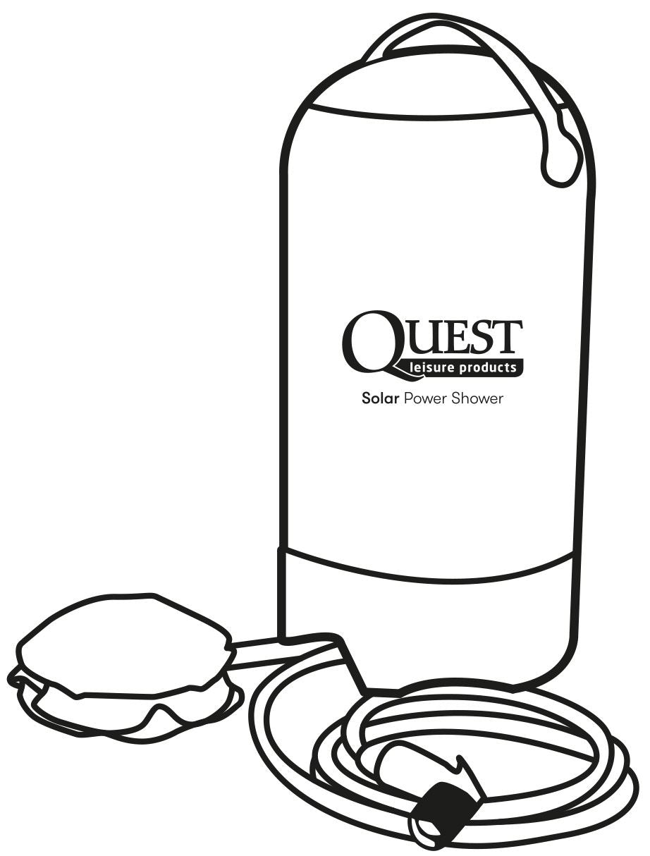 Quest Solar Power Shower