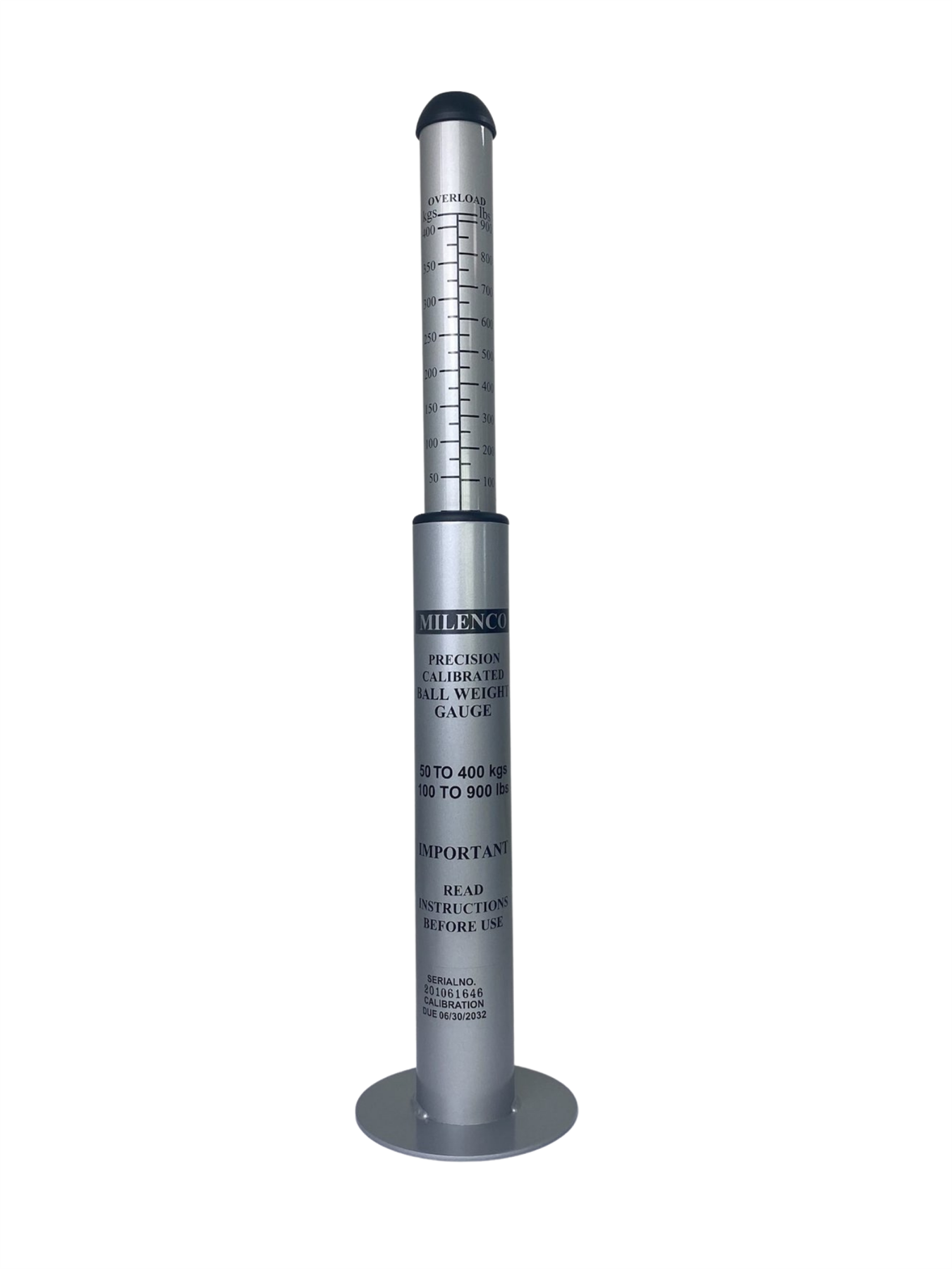 Milenco Precision Calibrated Ball Weight Gauge – 400kg Tow Ball Noseweight Scale (BS7961 Approved)