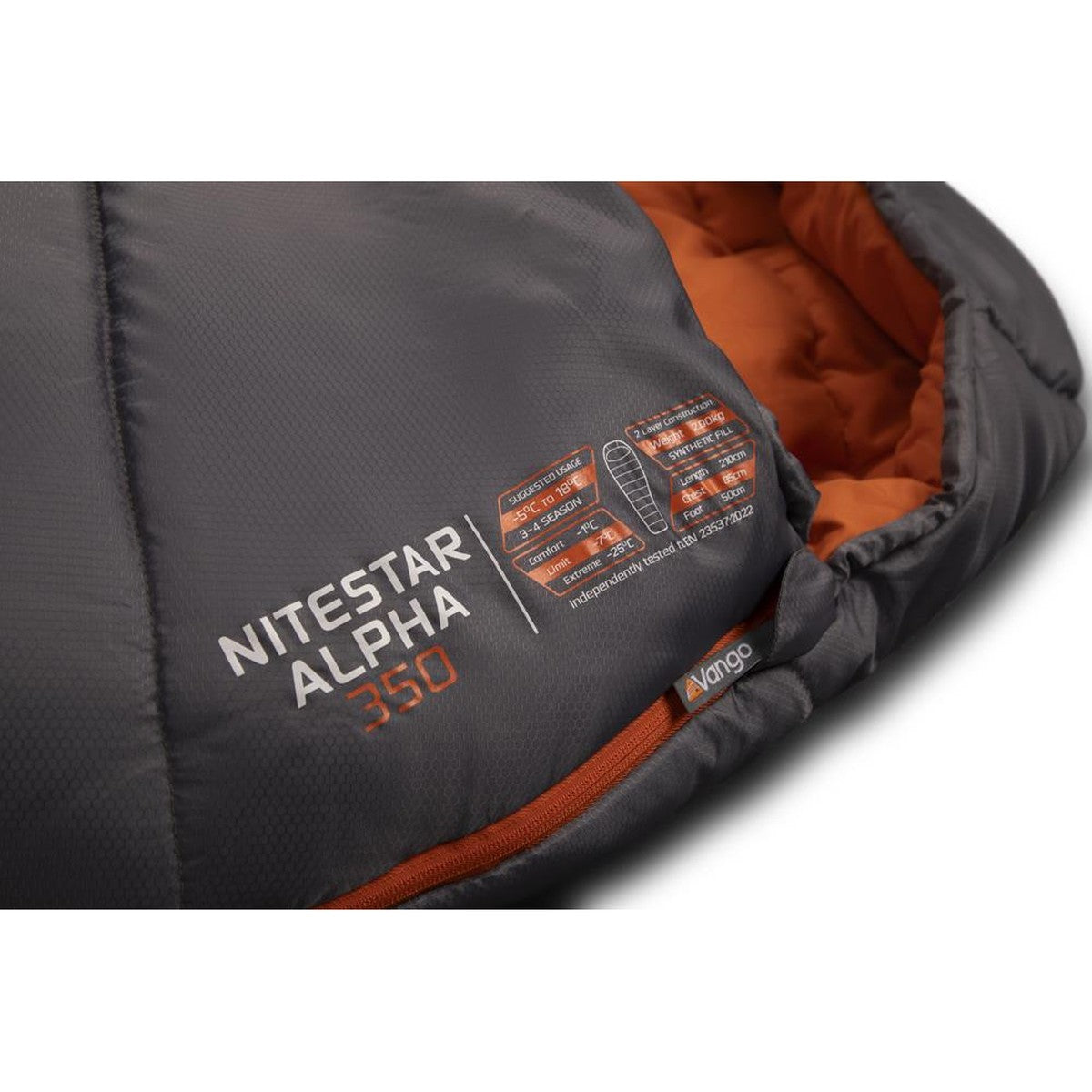 Vango Nitestar Alpha 350 Excalibur Single Sleeping Bag