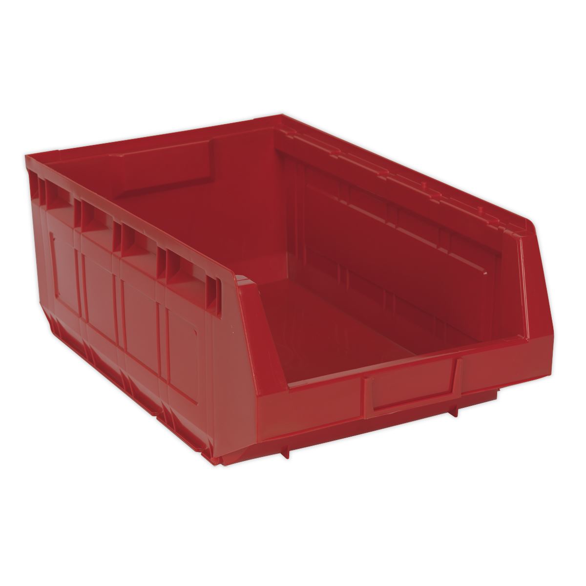 Sealey Plastic Storage Bin 310 x 500 x 190mm Red Pack of 6 TPS56R