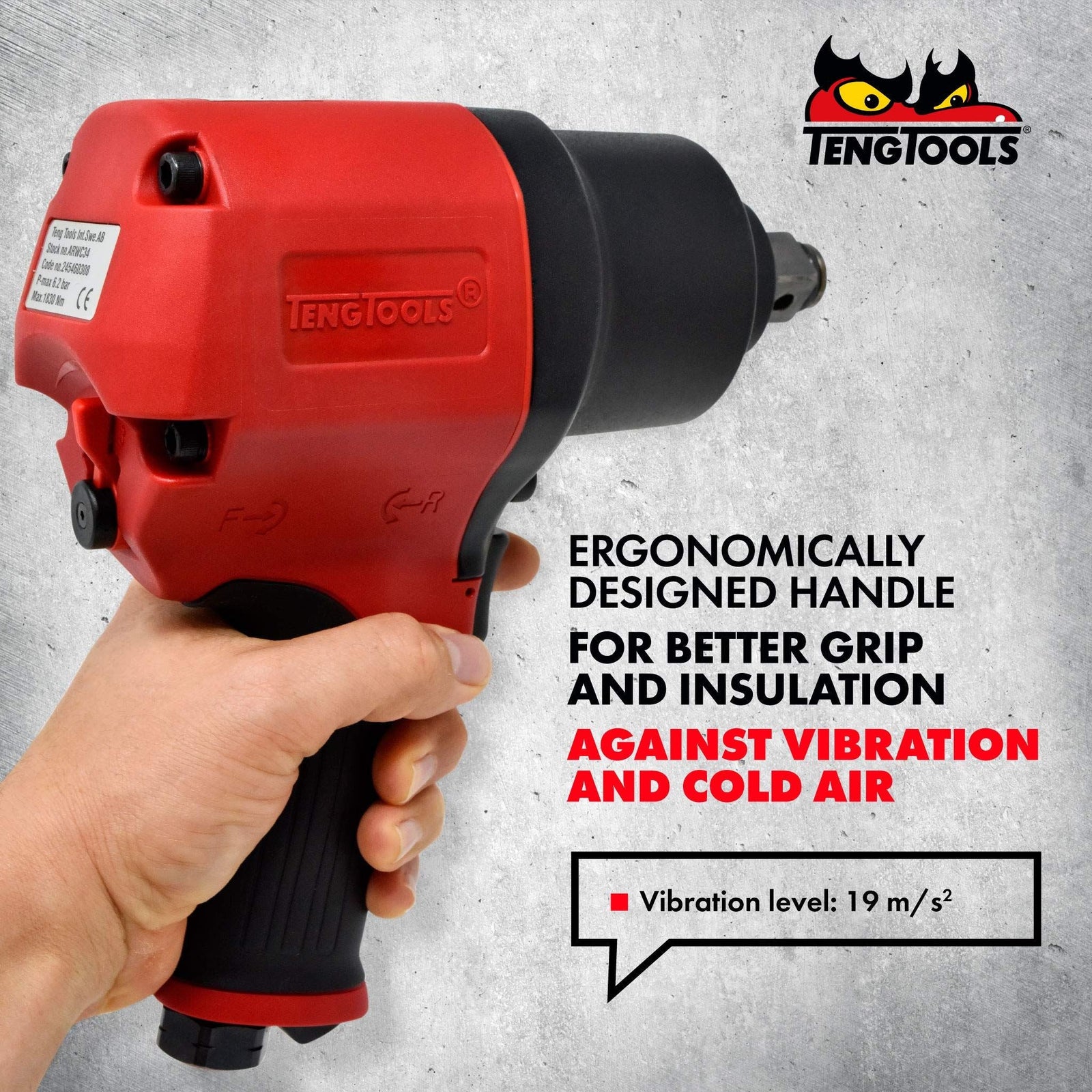 Teng Tools 3/4" Composite Air Impact Wrench