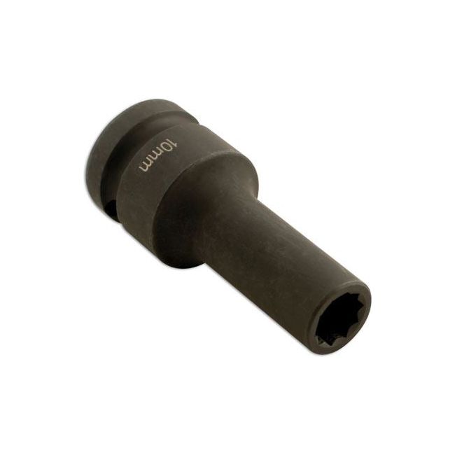 Laser Split Rim Impact Socket 10mm x 10pt 5133