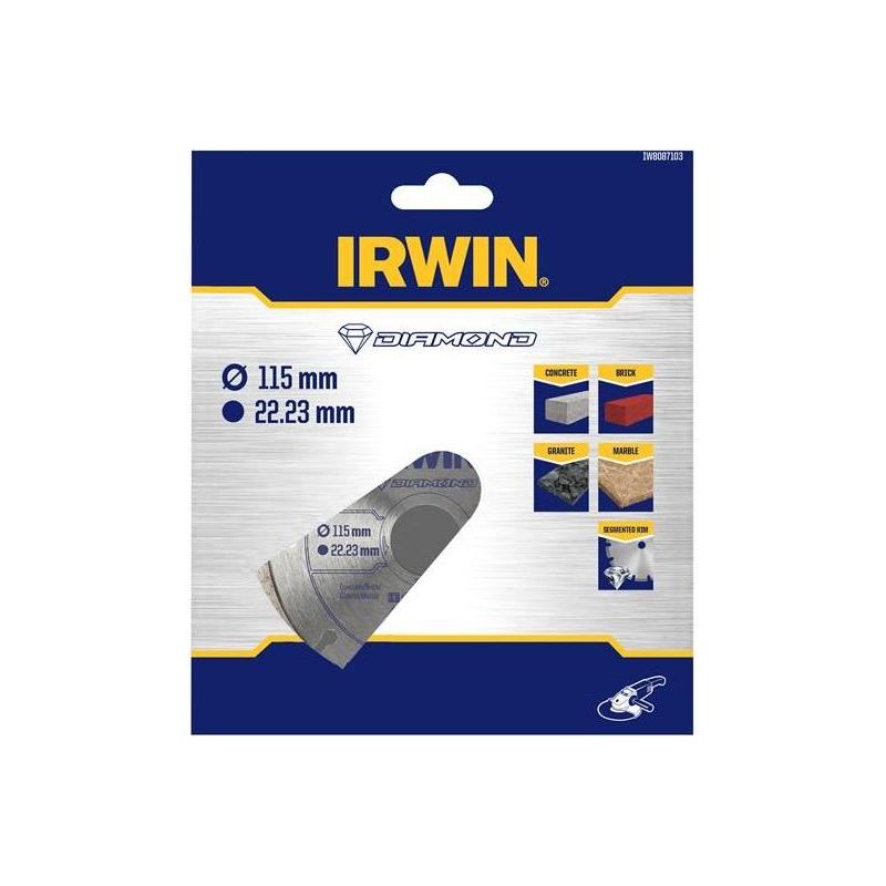 Irwin® Segmented Diamond Blade 115 x 22.23mm