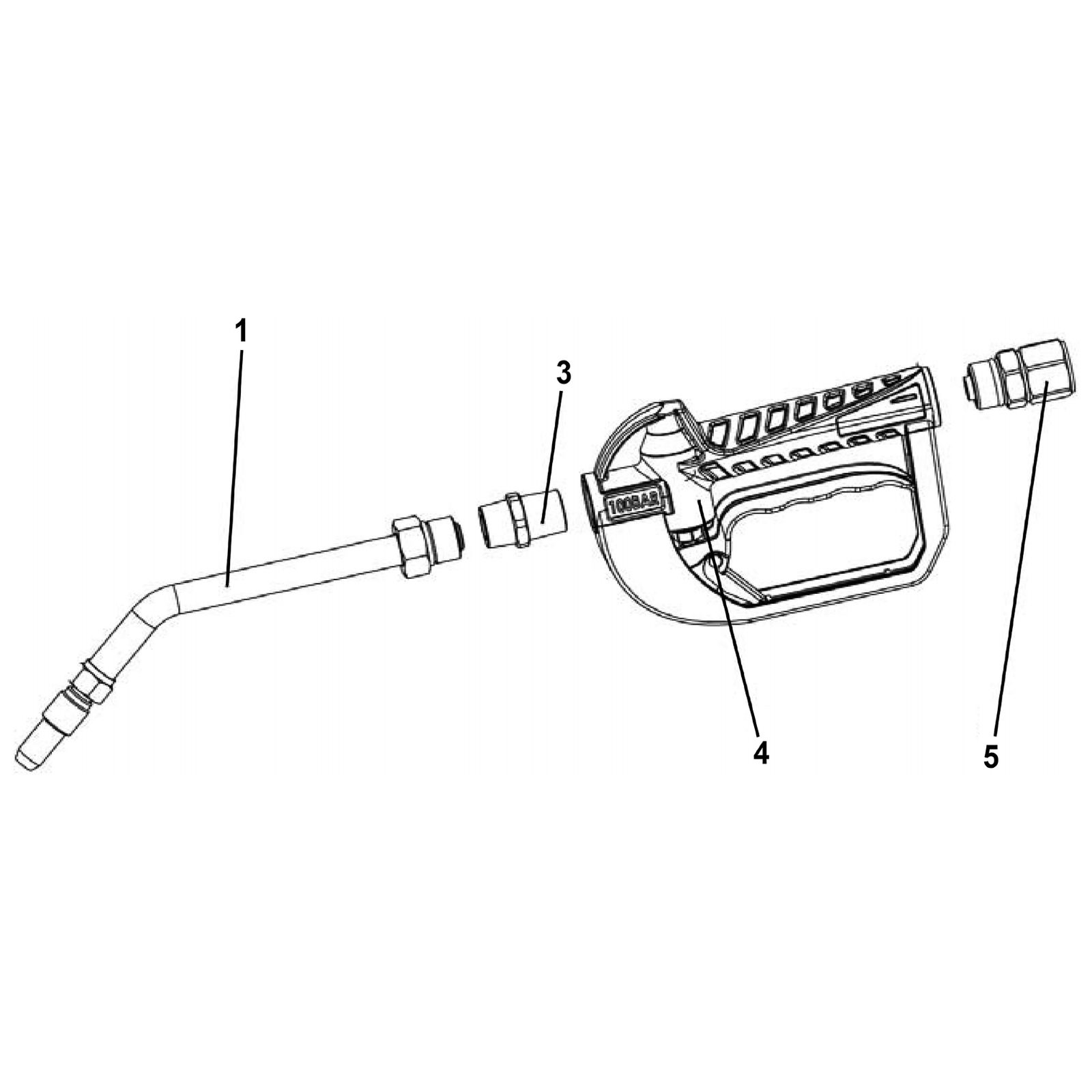 Sealey Flexible Nozzle AK4565D.V2-01