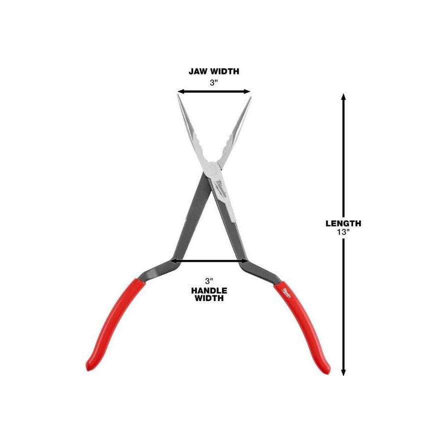 Milwaukee Long Reach Plier Straight 4932492497