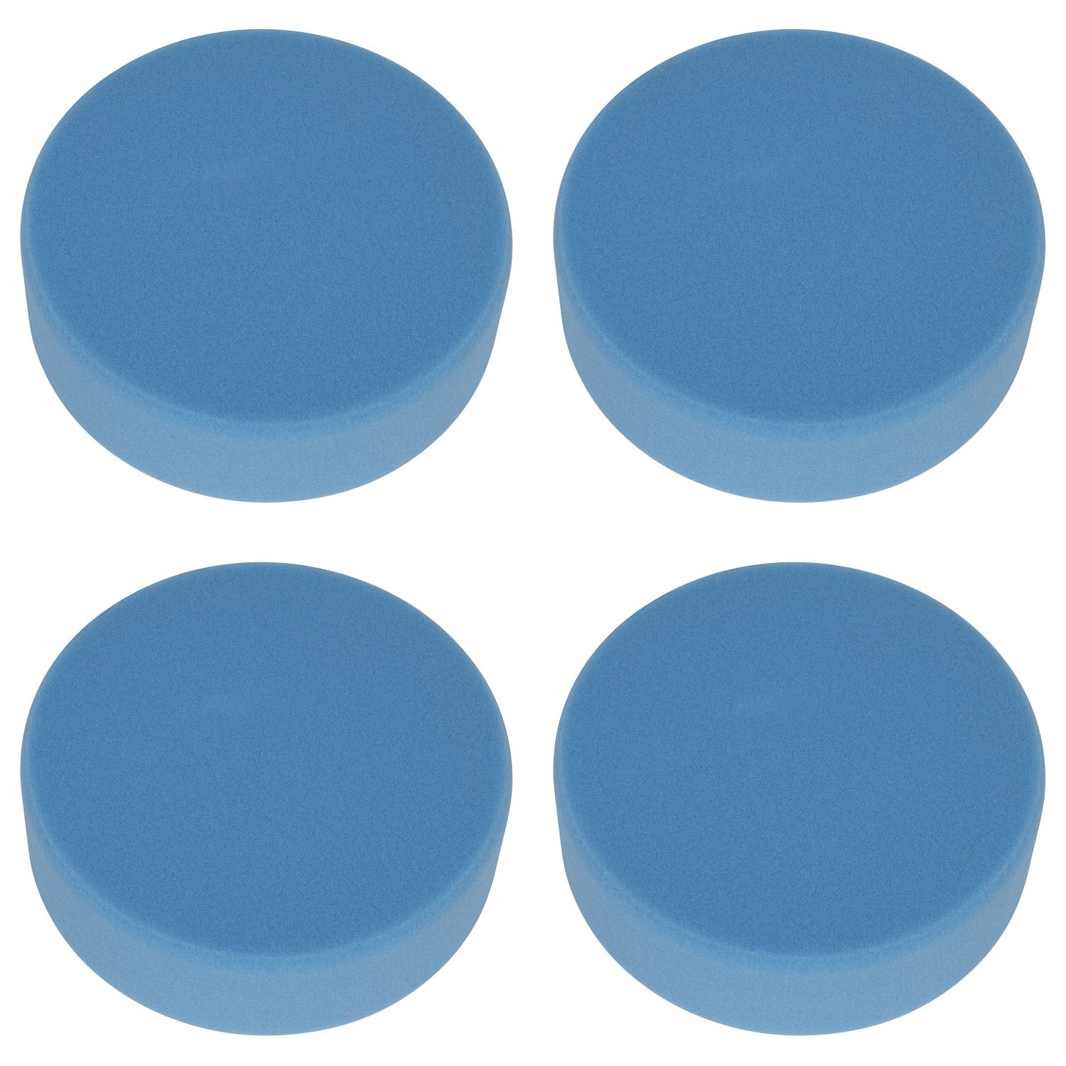 Sealey Hook-and-Loop Buffing & Polishing Foam Head 150 x 50mm - Blue/Medium