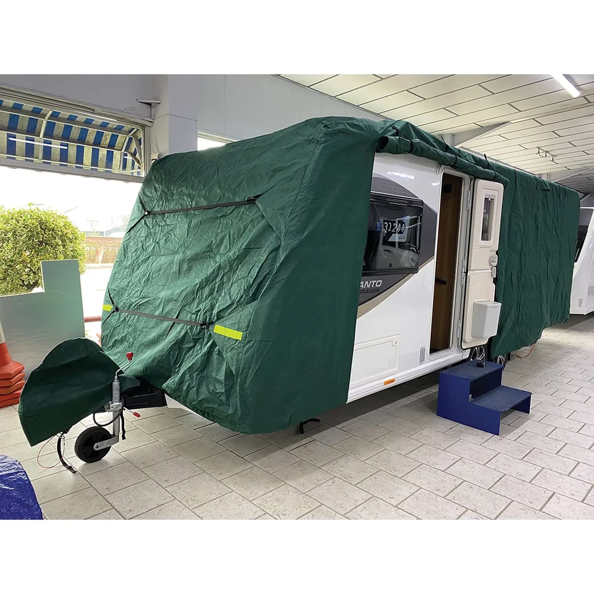 Unbranded Caravan Cover Max Medium 420x510cm Green