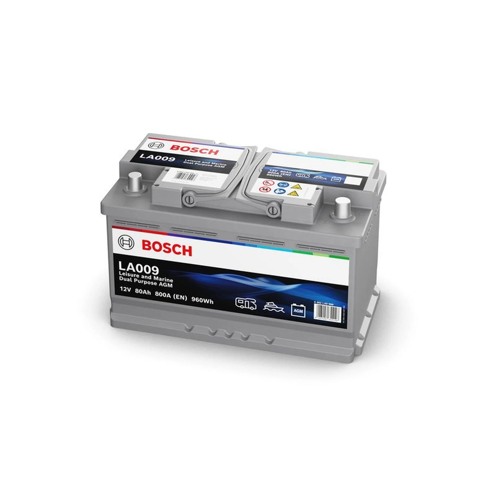 Bosch Batteries LA009 Bosch LA - AGM Battery 0 092 LA0 090