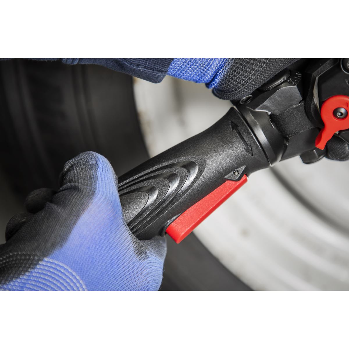 Sealey Air Impact Wrench 1/2"Sq Drive Super Stubby Twin Hammer SA6010