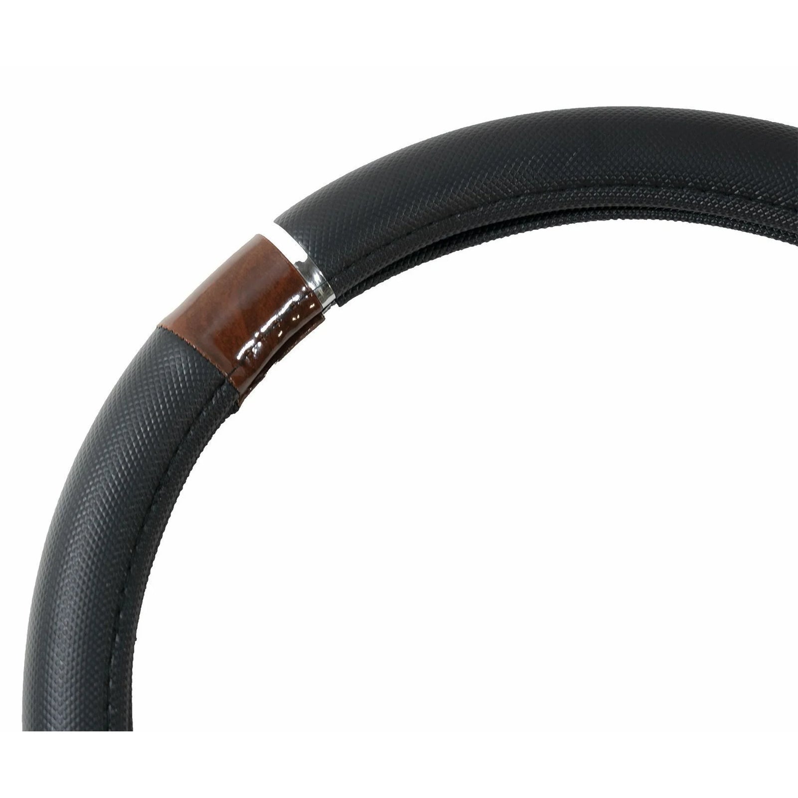 Simply Wood Effect Steering Wheel Cover Universal 15" Anti-slip Protector