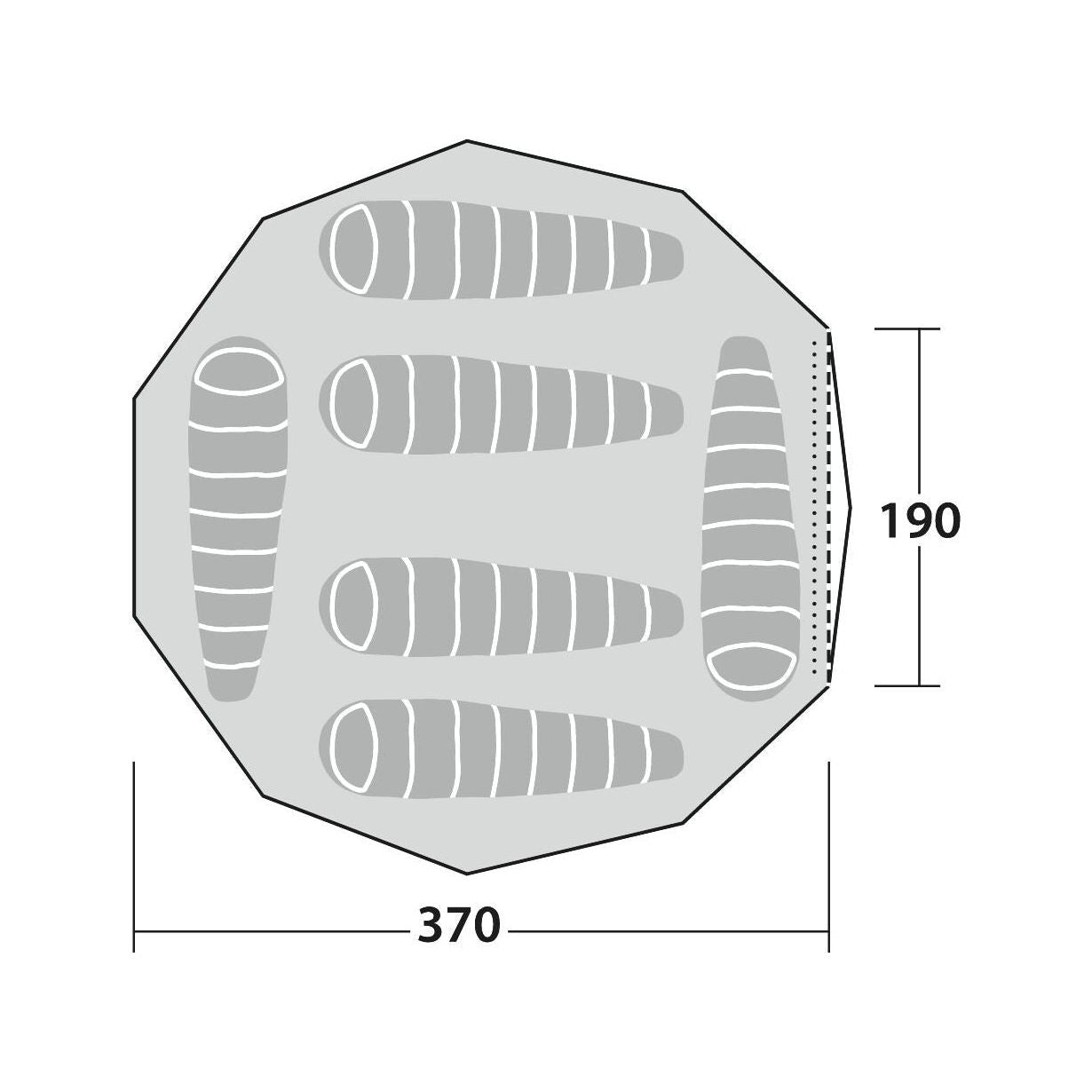 Robens Klondike 6 Berth Poled Tent